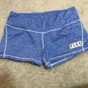 Fleo Heather Royal 3.25 Contour Shorts Large